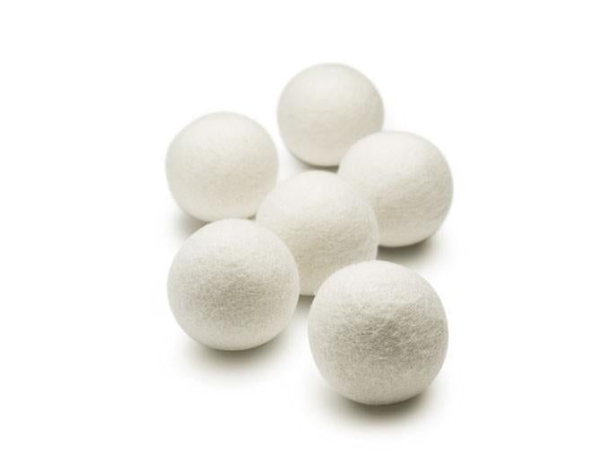 Plain - Natural White - Dryer Balls